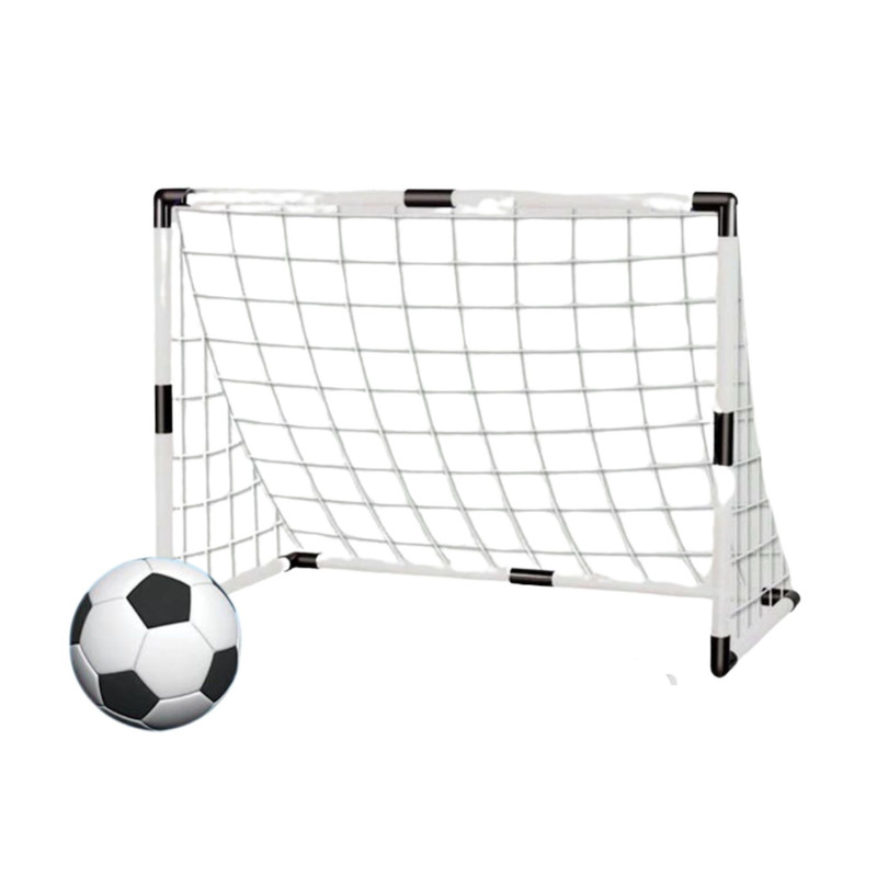 اسباب بازی مدل دروازه فوتبال مجموعه 3 عددی به همراه تلمبه هدیه