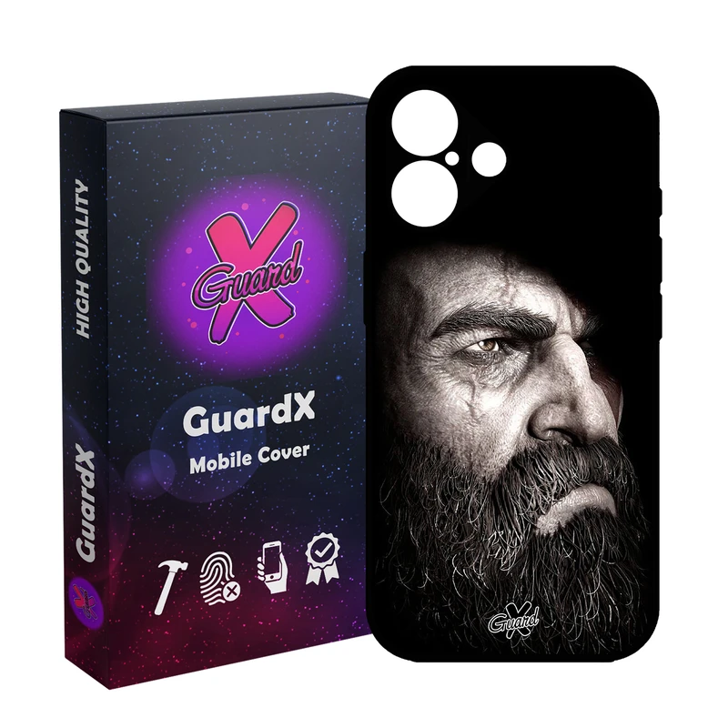 کاور گارد ایکس طرح God of War مدل 10100 مناسب برای گوشی موبایل اپل iPhone 16