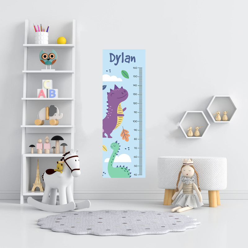 استیکر اندازه گیری کودک مدل دیلان