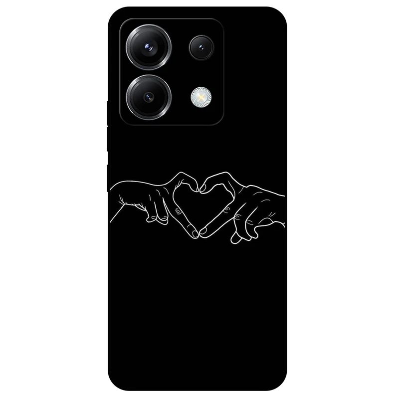 کاور مگافون طرح عشق مدل 1857 مناسب برای گوشی موبایل شیائومی Redmi Note 13 Pro 5G