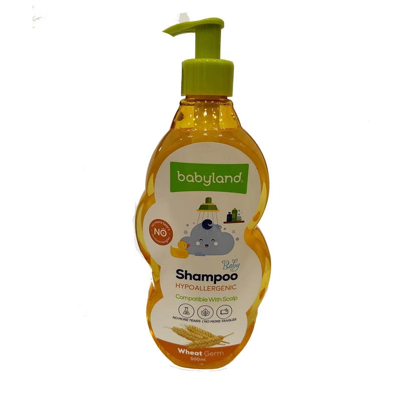 عکس شماره 2 : شامپو بچه بیبی لند مدل wheat germ حجم 500 میلی لیتر