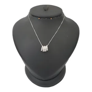 گردنبند نقره زنانه ترمه ۱ مدل فانتزی کد smed 1103