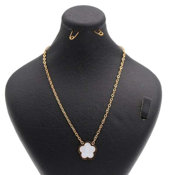 گردنبند دخترانه مدل 72798 گل پنج پر کد 11607 گردنبند دخترانه مدل 72798 گل پنج پر کد 11607