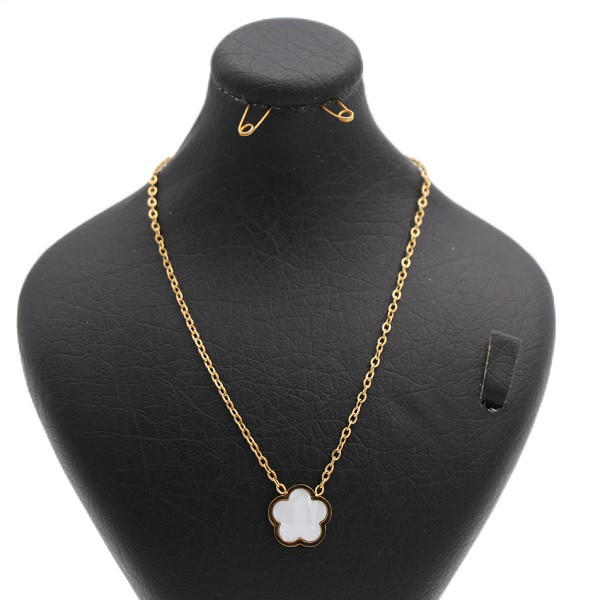 گردنبند دخترانه مدل 72798 گل پنج پر کد 11607 گردنبند دخترانه مدل 72798 گل پنج پر کد 11607