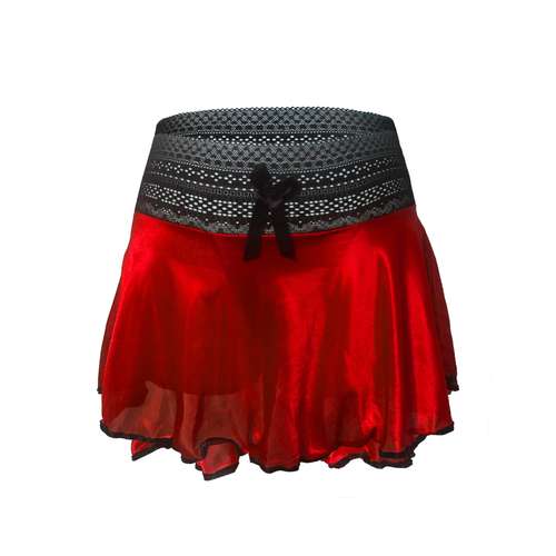 دامن زنانه شیک فام مدل 17 رنگ قرمز