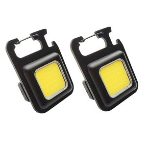 چراغ قوه دستی مدل COB بسته 2 عددی