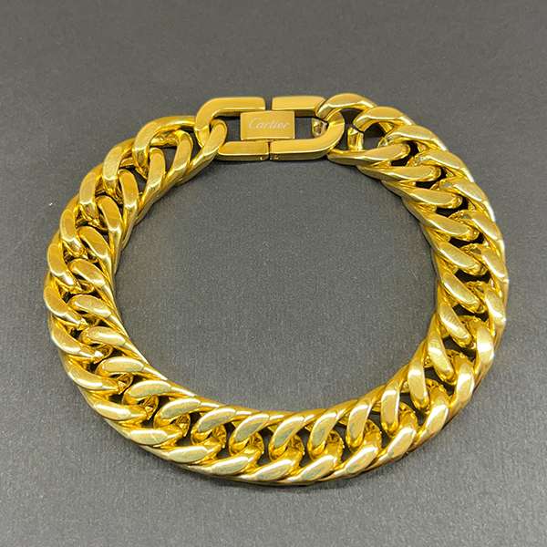 دستبند مردانه مدل زنجیری پهن اسپرت کد 5486631