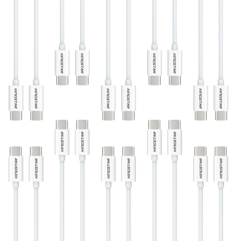 کابل USB-C کینگ استار مدل K251 C طول 1.2 متر بسته 10 عددی