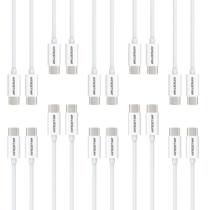 کابل USB-C کینگ استار مدل K251 C طول 1.2 متر بسته 10 عددی