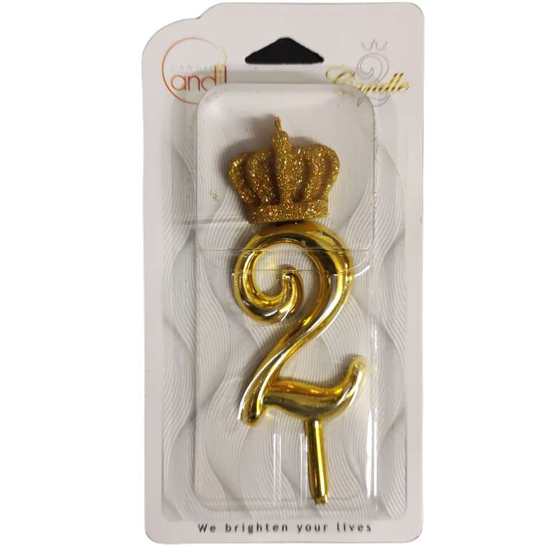 شمع تولد مدل عدد 2