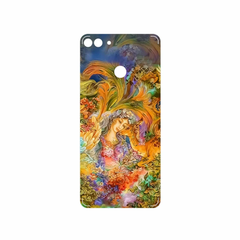 برچسب پوششی ماهوت مدل Persian miniature 3 مناسب برای گوشی موبایل هوآوی Y9 2018