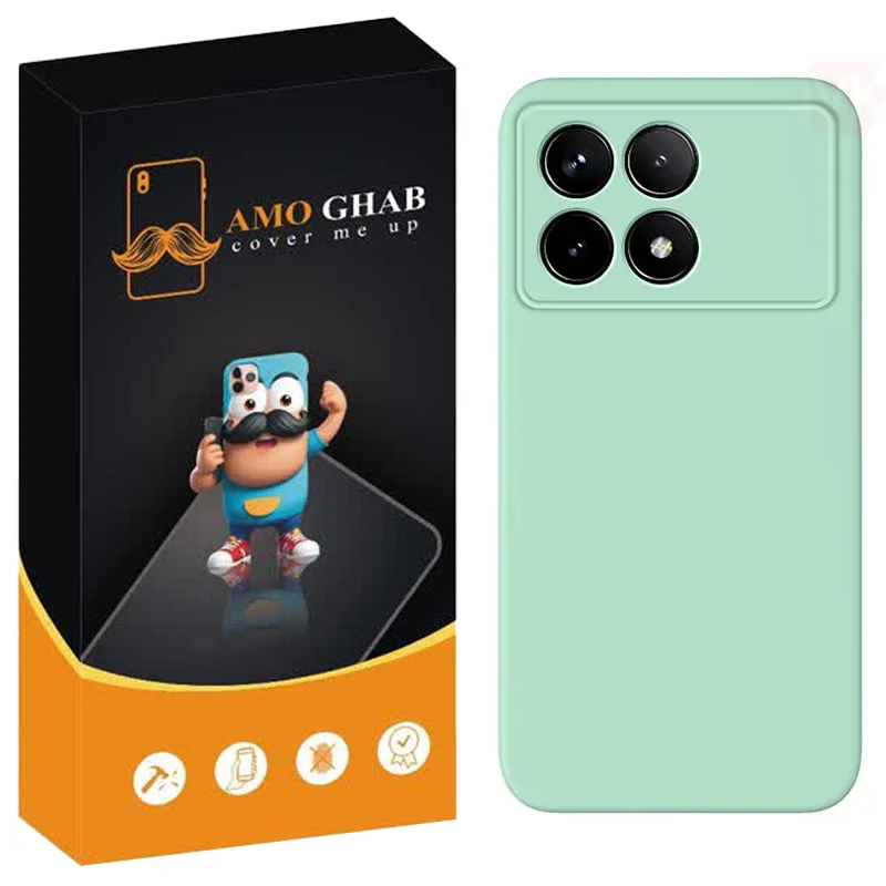 کاور عمو قاب مدل سیلیکونی پاک کنی ORG مناسب برای گوشی موبایل شیائومی Poco X6 Pro