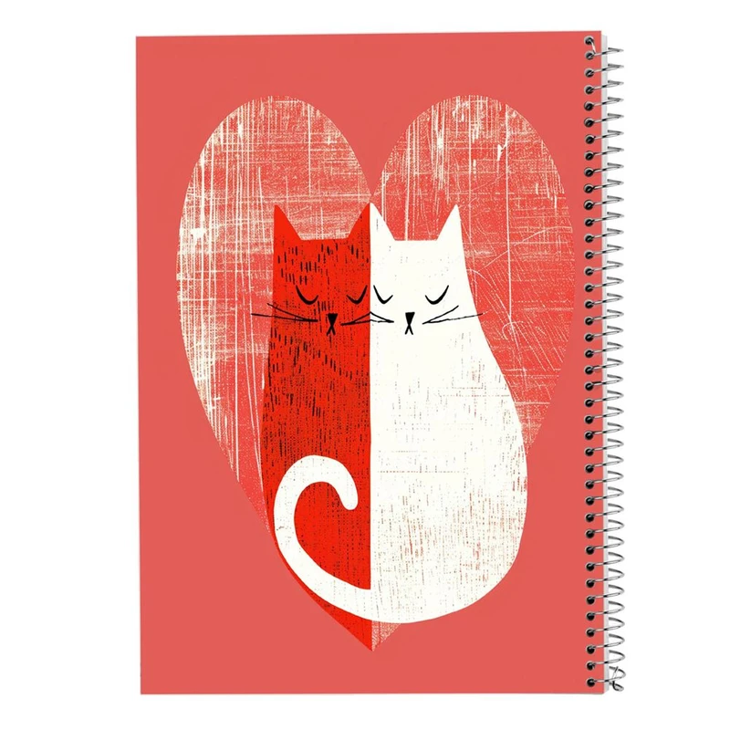 دفتر شطرنجی 50 برگ مدوپد طرح موجودات فانتزی کد DF16853