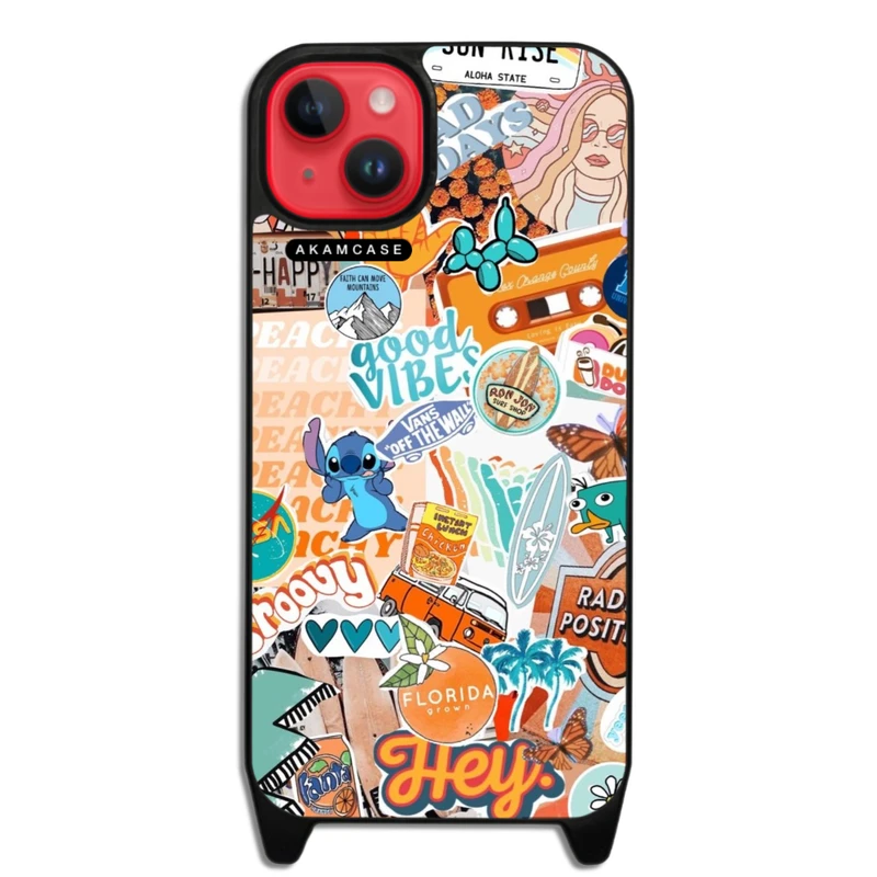 کاور آکام مدل AMCWLA14PLUS-GOOD VIBE3 مناسب برای گوشی موبایل اپل iPhone 14 Plus