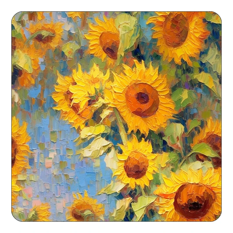 مگنت کاکتی طرح نقاشی رنگ روغن مدل mp72387