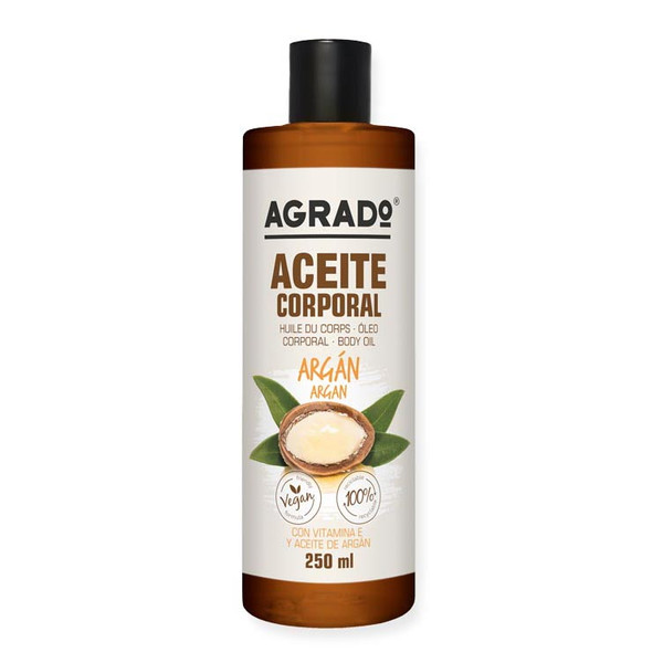 روغن بدن آگرادو مدل aceite corporal حجم 250 میلی لیتر
