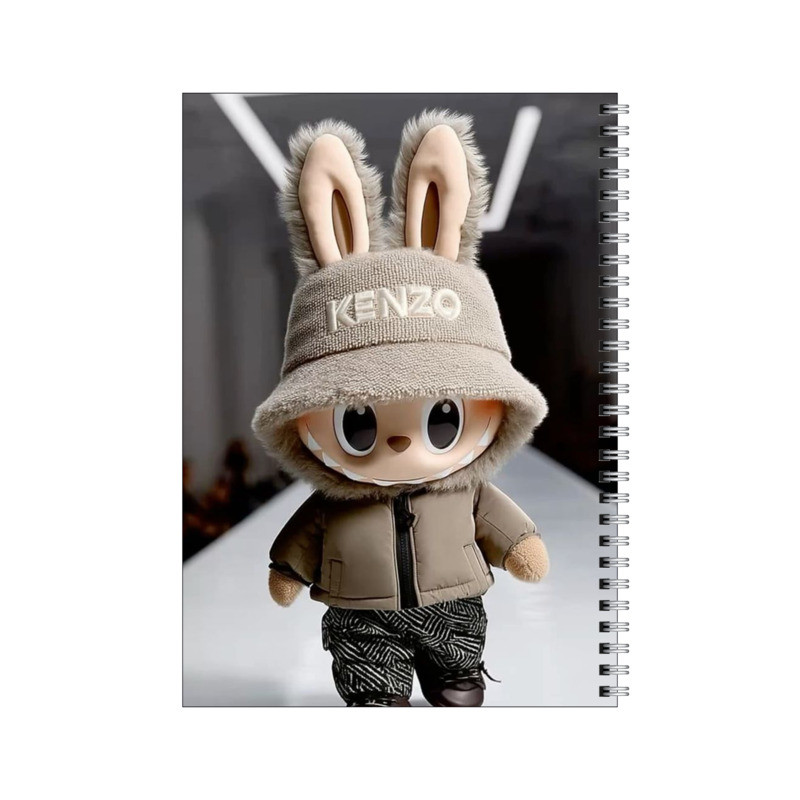 دفتر مشق 80 برگ بامبیلیپ طرح لبوبو با کلاه کنزو کد 2122921