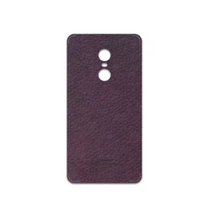MAHOOT Purple-Leather Cover Sticker for Xiaomi Redmi Note 4