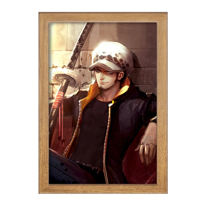 تابلو خندالو مدل ترافلگر انیمه وان پیس One Piece  کد 17216