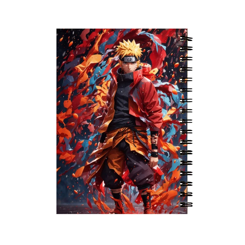 دفتر مشق 60 برگ طرح انیمه ناروتو کد D-1060