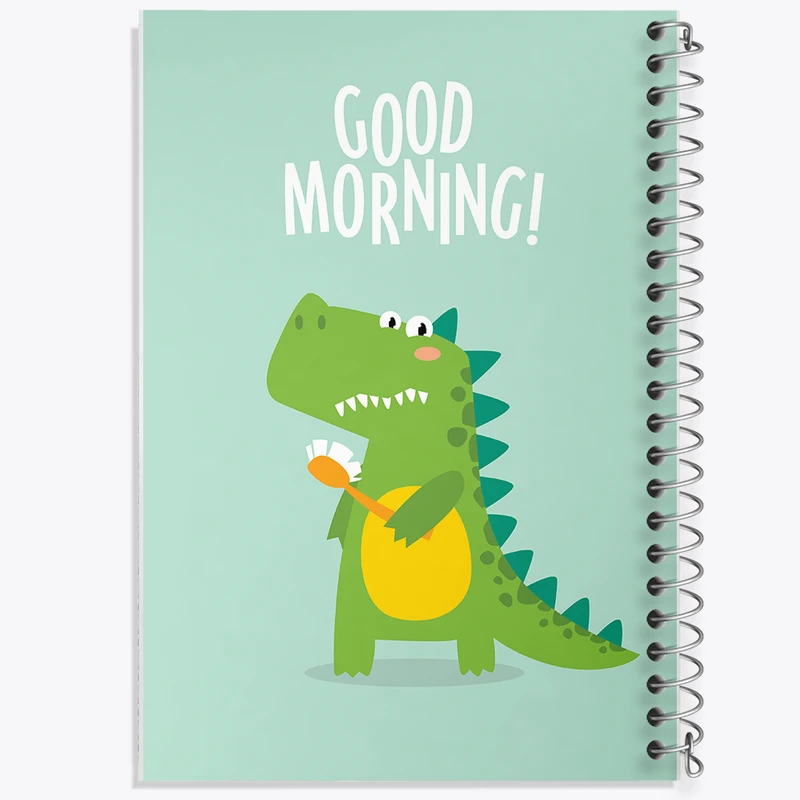 دفتر مشق 50 برگ خندالو طرح تمساح کد N825