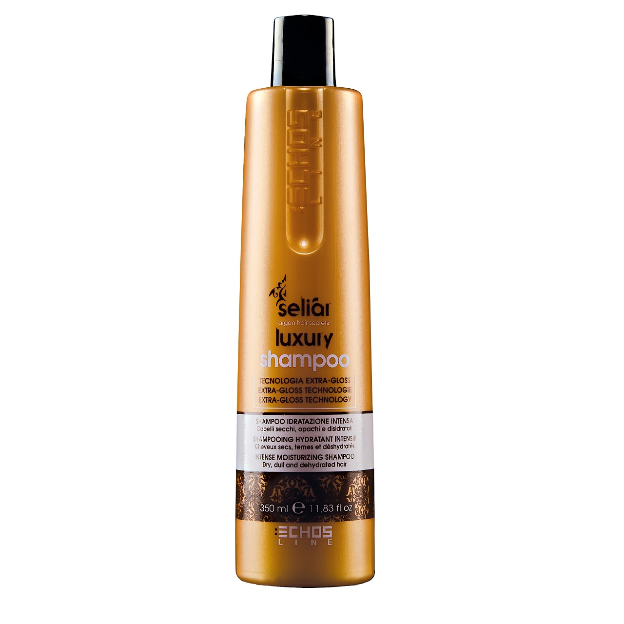 شامپو موهای خشک اچ اس لاین مدل Echos luxuty shampoo حجم 350 میلی لیتر