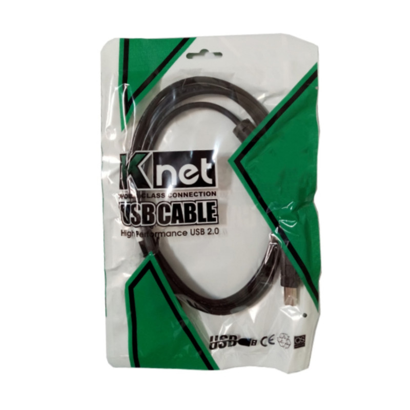 کابل USB پرینتر کی نت پلاس مدل K-UC500 طول 1.5 متر