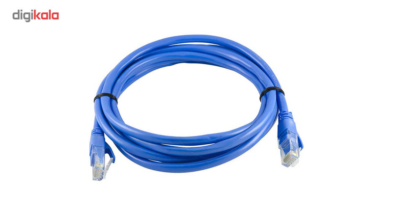 پچ کورد CAT5E ای ام پی مدل 24AWG به طول 1 متر