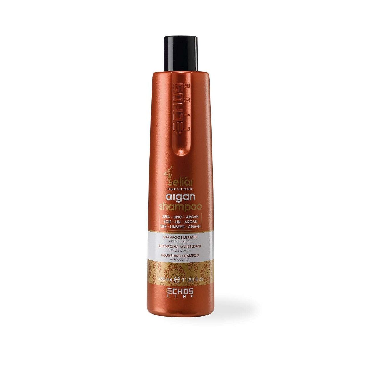شامپو تغذیه کننده مو اچ اس لاین مدل Echos argan shampoo حجم 350 میلی لیتر -  - 1