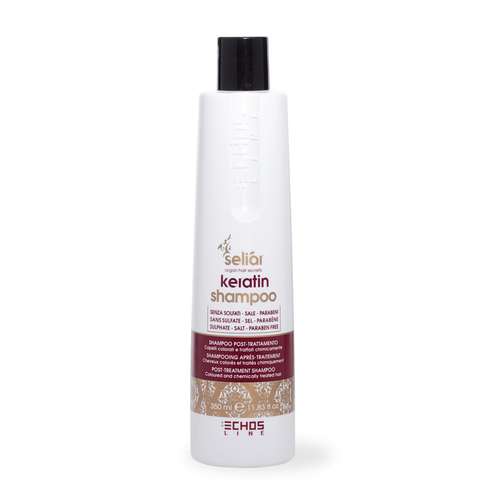 شامپو کراتین آرگان اچ اس لاین مدل Echos keratin shampoo حجم 350 میلی لیتر