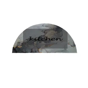 پادری مدل نیم دایره طرح آشپزخانه کد 8708 سایز 90×45 سانتی متر