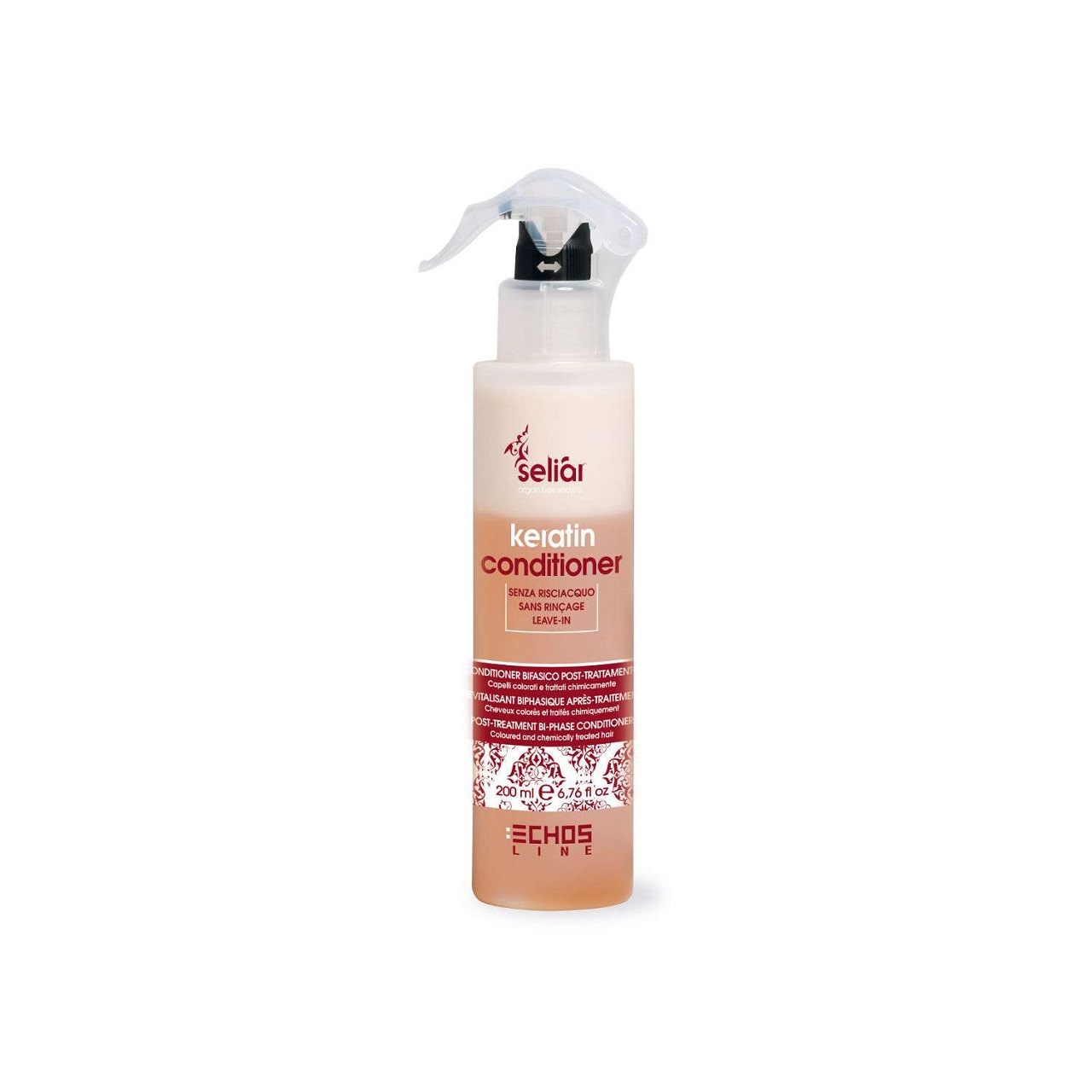 اسپری دو فاز اچ اس لاین مدل Echos keratin conditioner حجم 200 میلی لیتر
