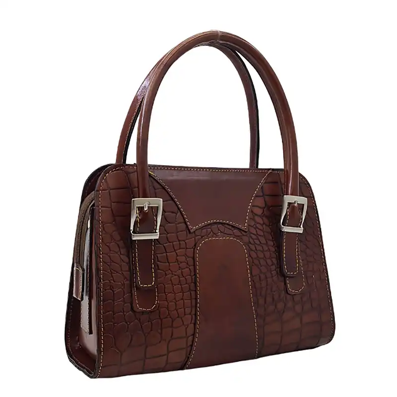 کیف دوشی زنانه مدل آریوس چرم طبیعی گاوی کد S_-220