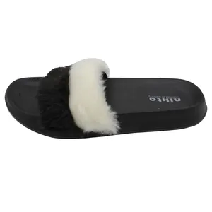 دمپایی زنانه نیکتا مدل 297 پولیشی BK-WH