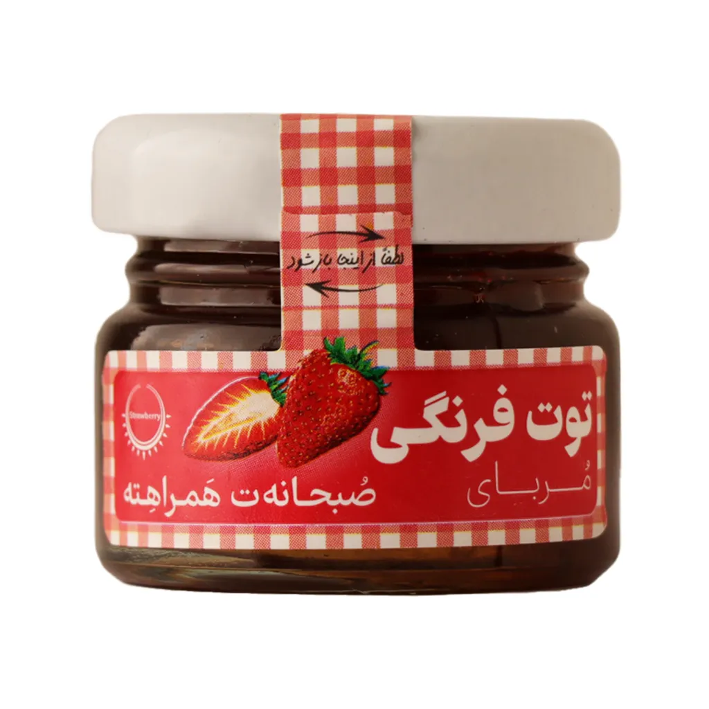 مربای توت فرنگی بامیکا - 30 گرم