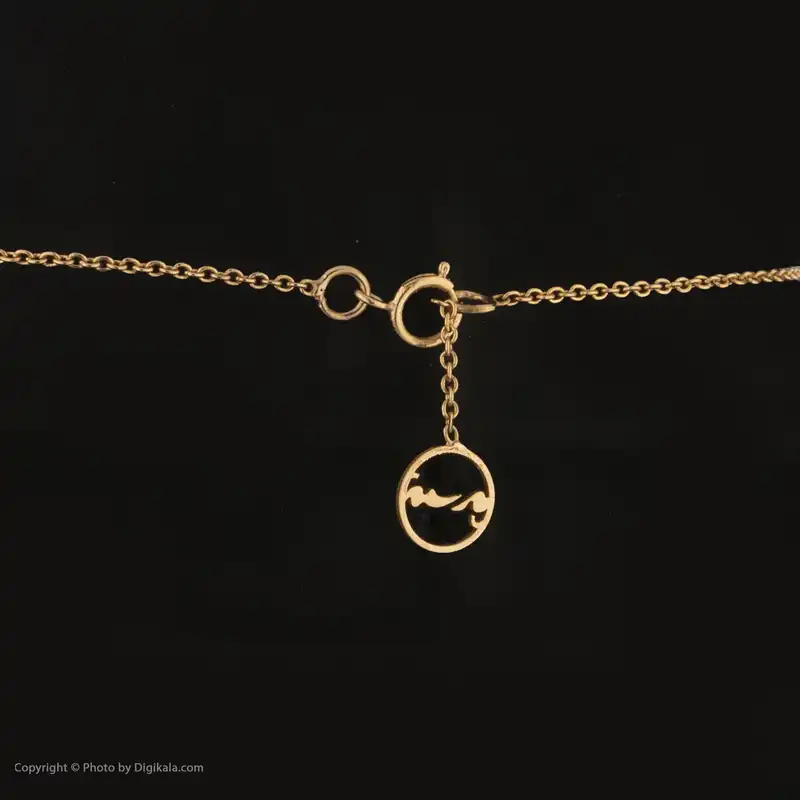 گردنبند طلا 18 عیار زنانه پرسته مدل WN1010