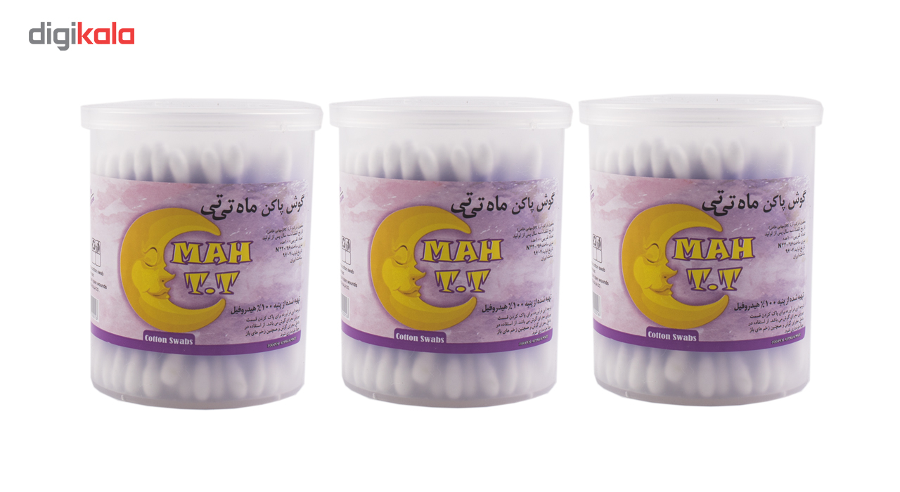 گوش پاک کن ماه تی تی مدل TT  بسته 3 عددی