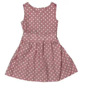 پیراهن دخترانه مدل خالدار