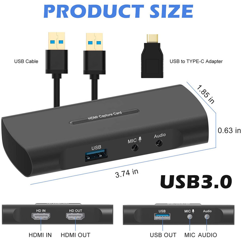 کارت کپچر HDMI مدل z27b کد 6310