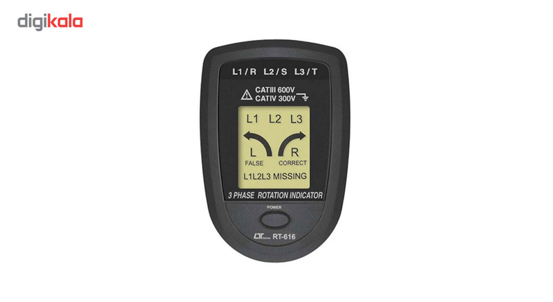 توالی سنج فاز لوترون مدل RT-616 توالی سنج فاز لوترون مدل RT-616
