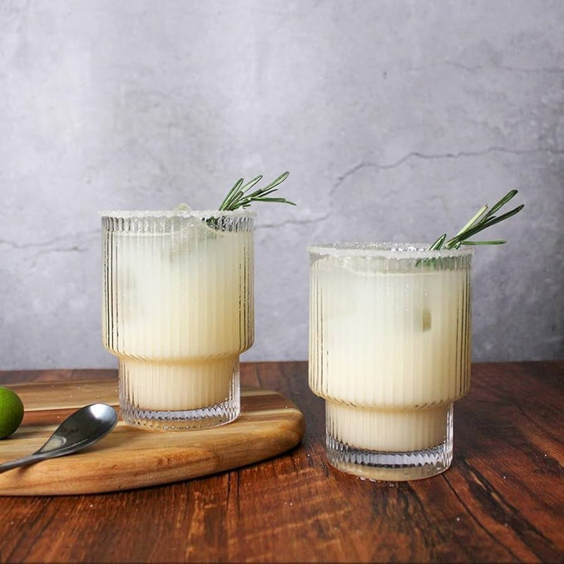 نیم لیوان دلی مدل شیاردار کد 1-TY7510