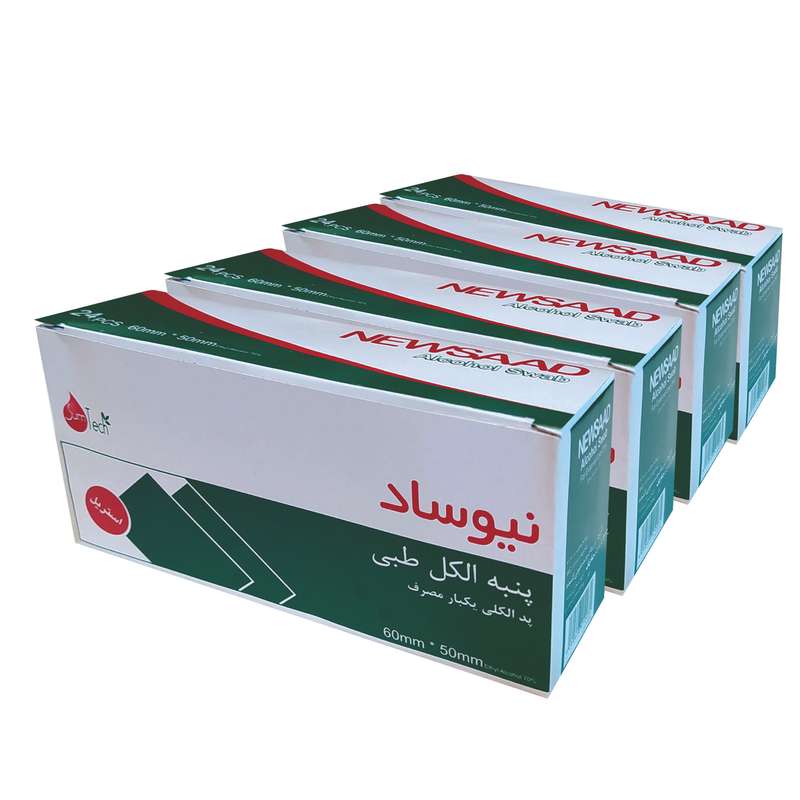پد الکلی نیوساد مدل +A مجموعه 4 عددی