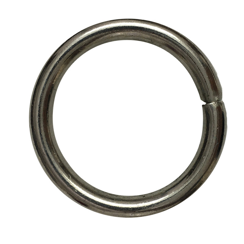 یراق کیف دوزی مدل گرد کد Steel-2.5Cm بسته 4 عددی