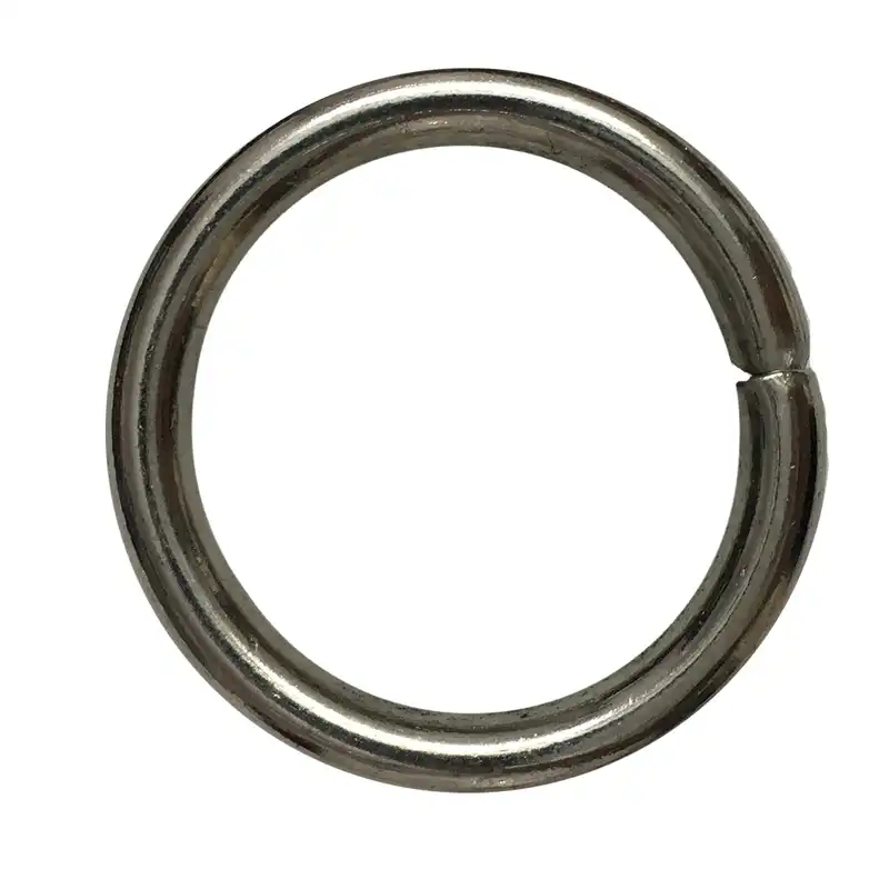 یراق کیف دوزی مدل گرد کد Steel-3Cm بسته 4 عددی