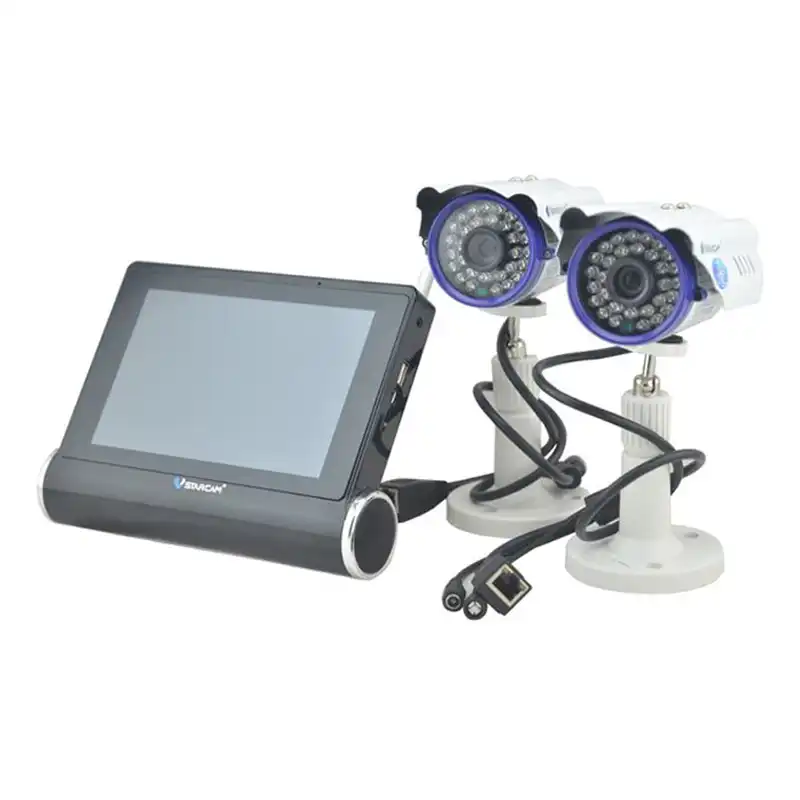 دوربین تحت شبکه وی استار کم مدل NVS-K200 به همراه صفحه نمایش