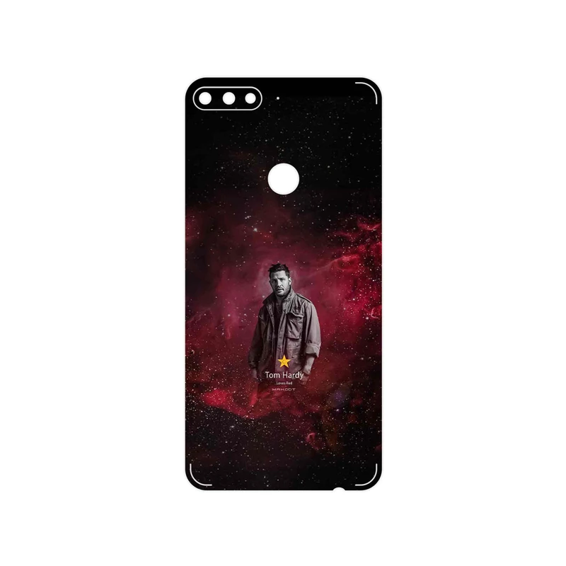 برچسب پوششی ماهوت مدل Tom Hardy مناسب برای گوشی موبایل هوآوی Y7 Prime 2018