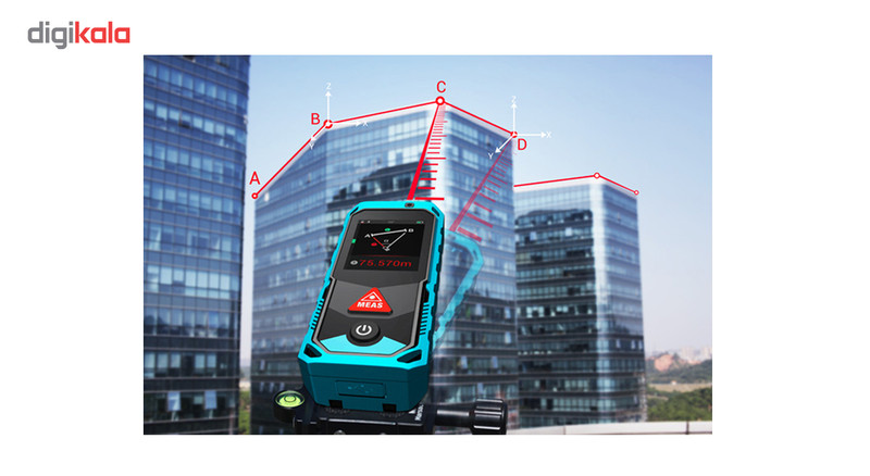 متر لیزری مایلسی مدل T7 - 60m