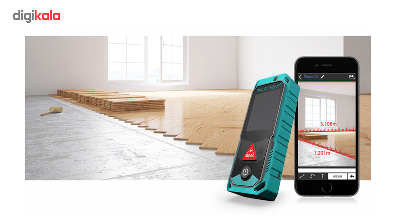 متر لیزری مایلسی مدل T7 - 60m