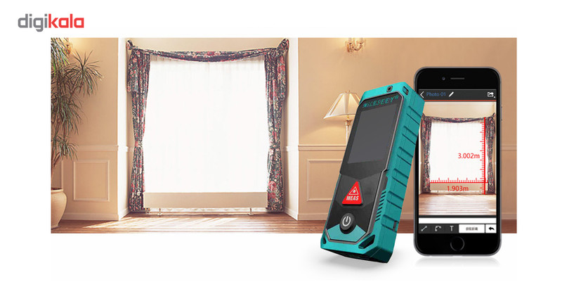 متر لیزری مایلسی مدل T7 - 60m