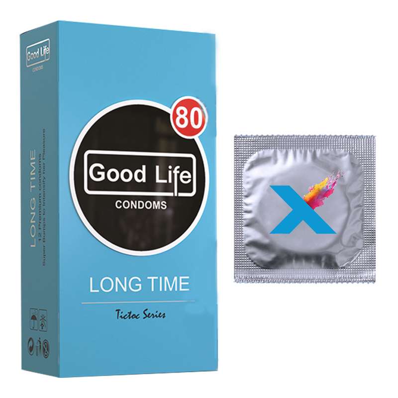 کاندوم گودلایف مدل Long Time بسته 12 عددی به همراه کاندوم مدل X تک عددی کاندوم گودلایف مدل Long Time بسته 12 عددی به همراه کاندوم مدل X تک عددی
